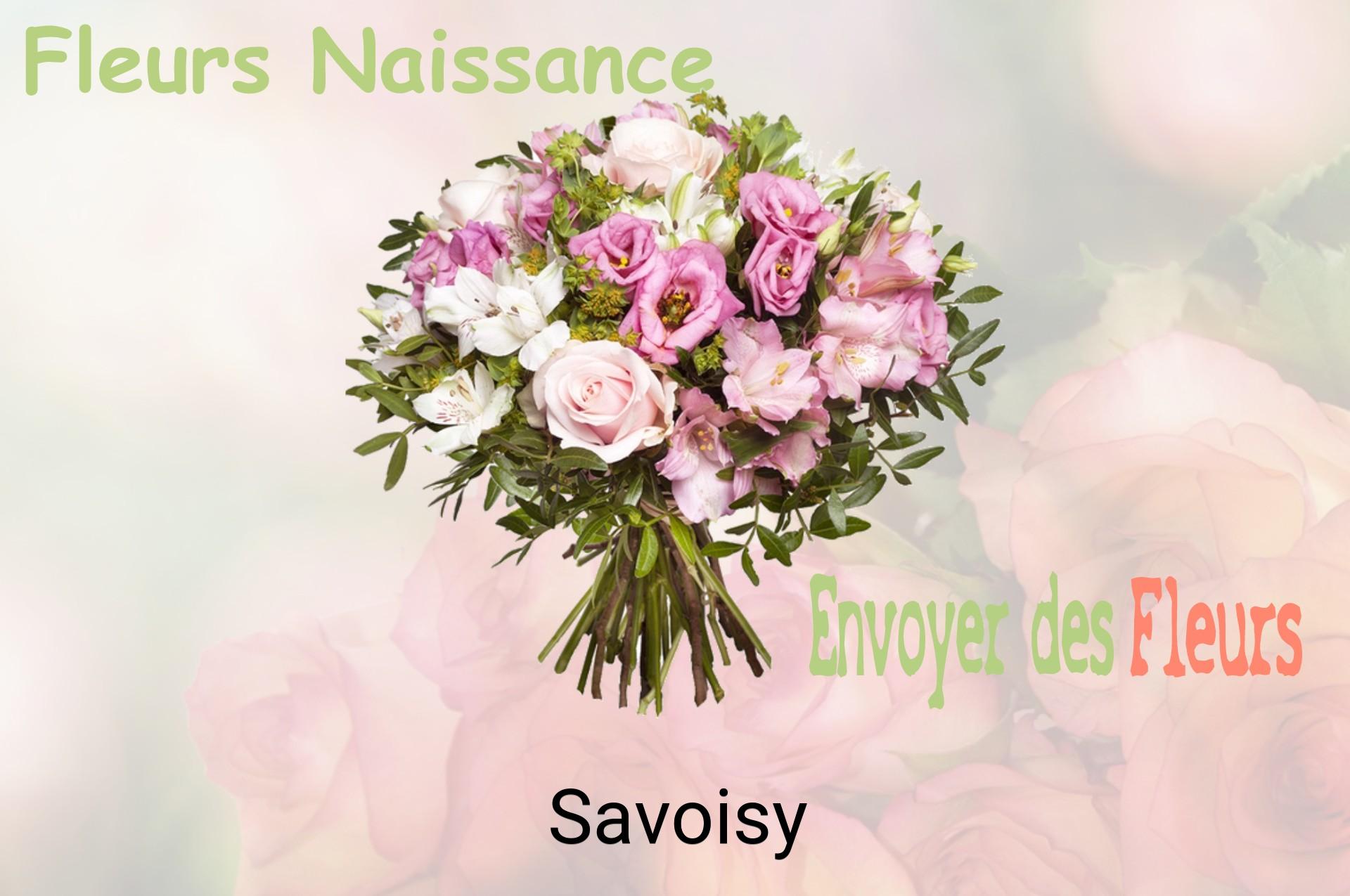 Bouquet de fleurs de naissance livré à Savoisy